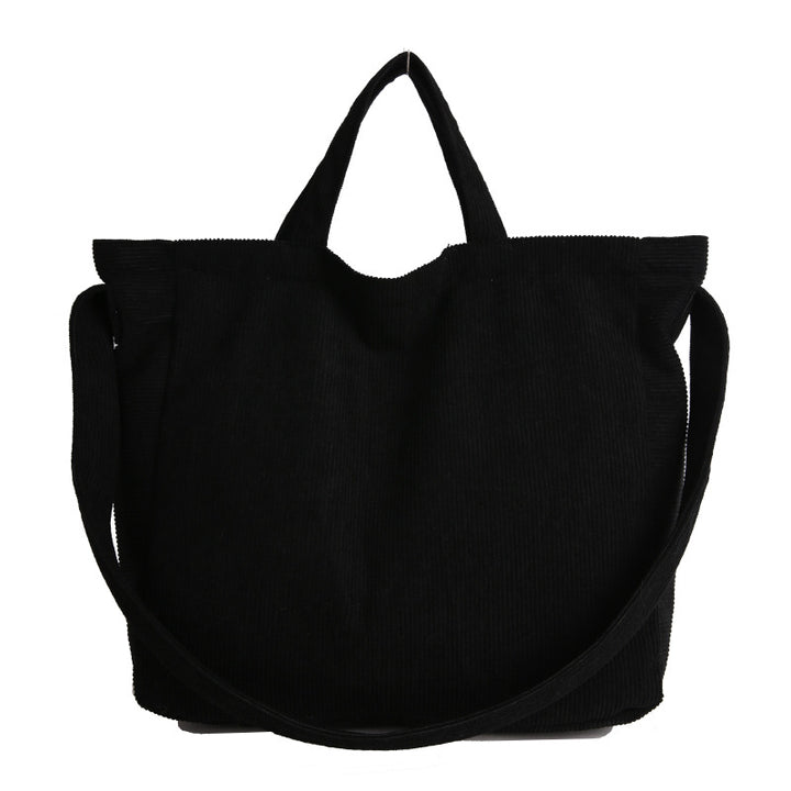 WoSoft Corduroy Tote Bag Bowlift