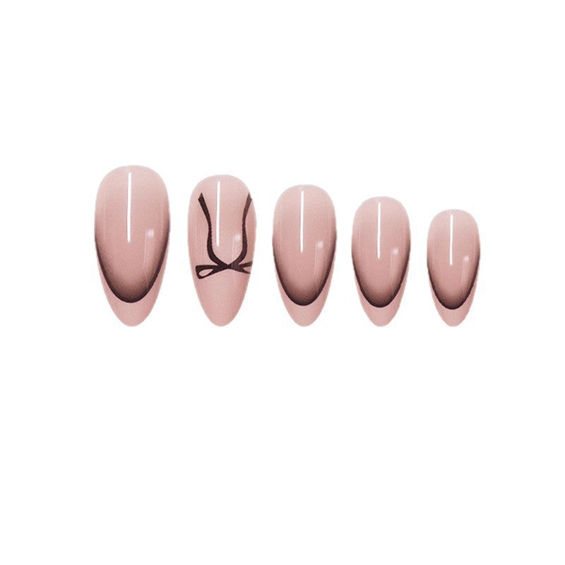 Stylish Ombre Press-On Nails Bowlift