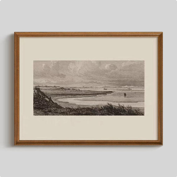 Framed Vintage Landscape Art