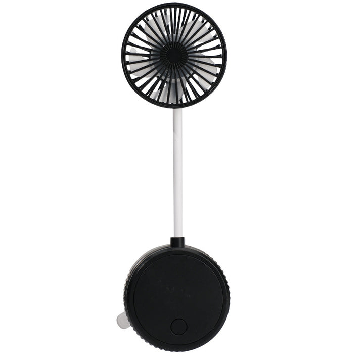 Ladies Portable Handheld Fan with Flexibly Adjustable Tilt Mechanism Bowlift