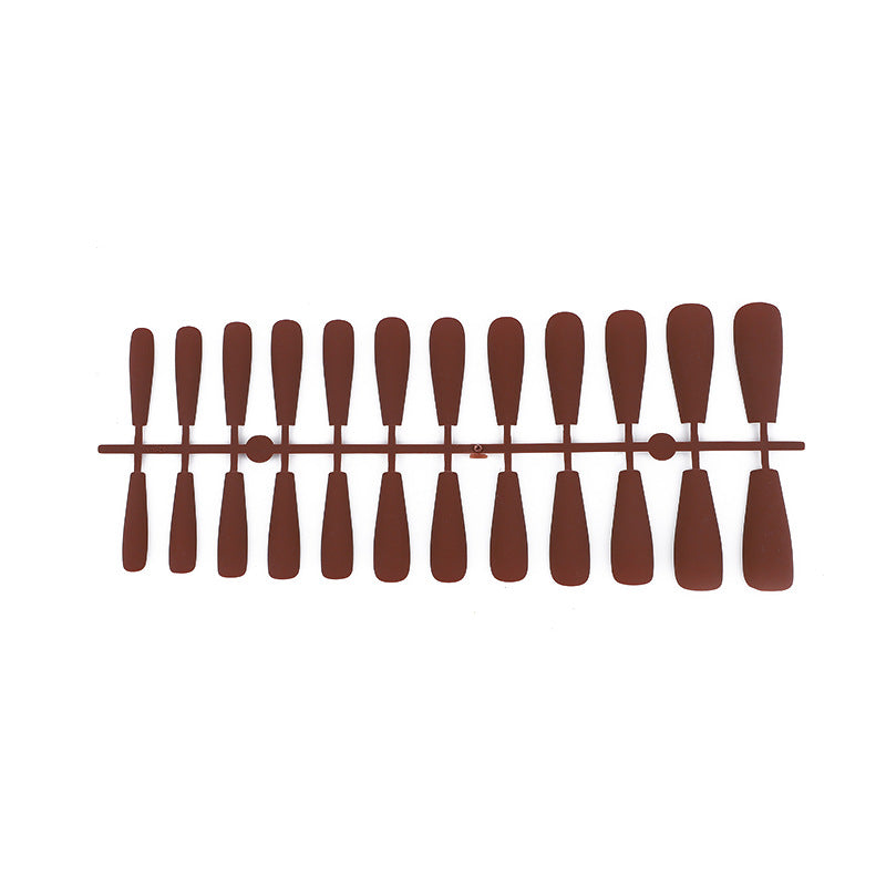 Artificial Nail Set in Trendy Neon Design Bowlift