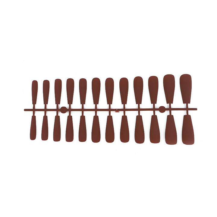 Artificial Nail Set in Trendy Neon Design Bowlift