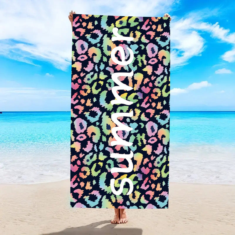 Nautical-Themed Beach Towel Bowlift