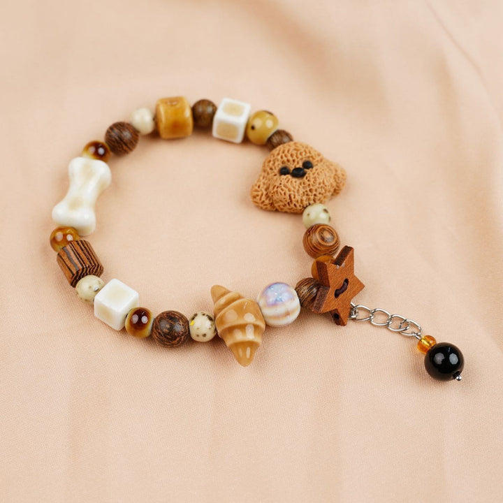 Heart-Shaped Beaded Bracelet Bowlift