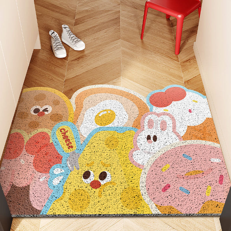 Whimsical Food-Themed Indoor Mat Bowlift