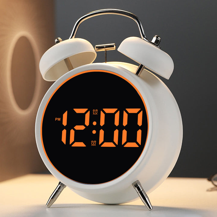 Digital alarm clock with alarm and temperature display Bowlift