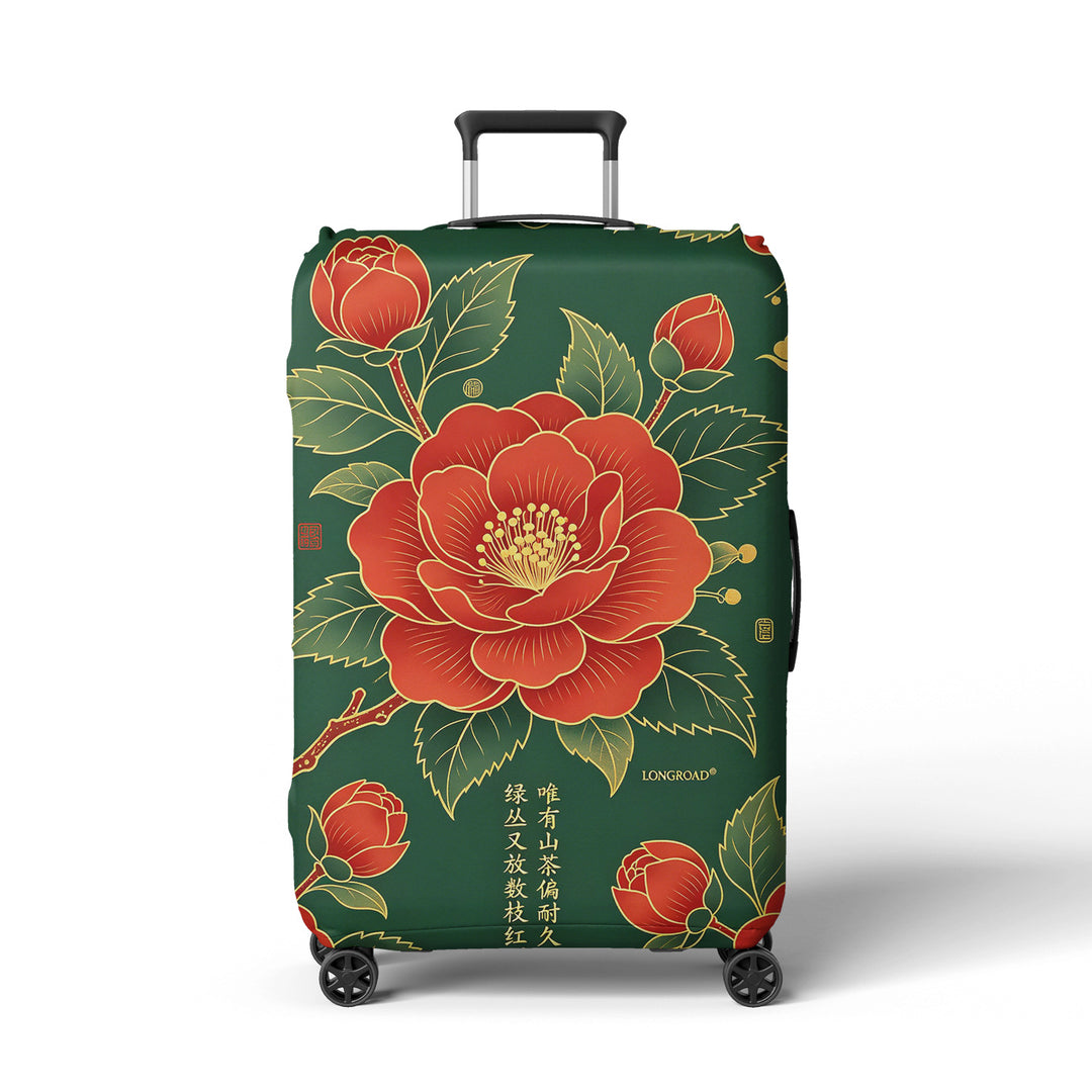 Women Hard Shell Suitcase in Elegant Bamboo Design Bowlift