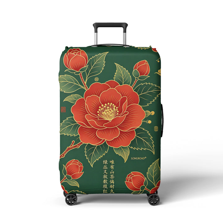 Women Hard Shell Suitcase in Elegant Bamboo Design Bowlift
