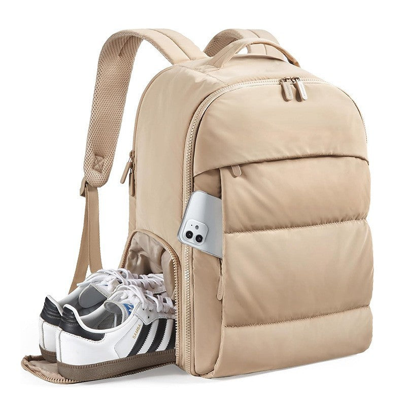 Practical sports backpack with shoe compartment Bowlift