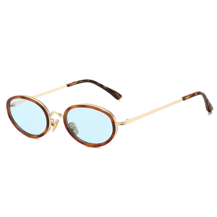 Vintage-Inspired Lightweight Oval Sunglasses Bowlift
