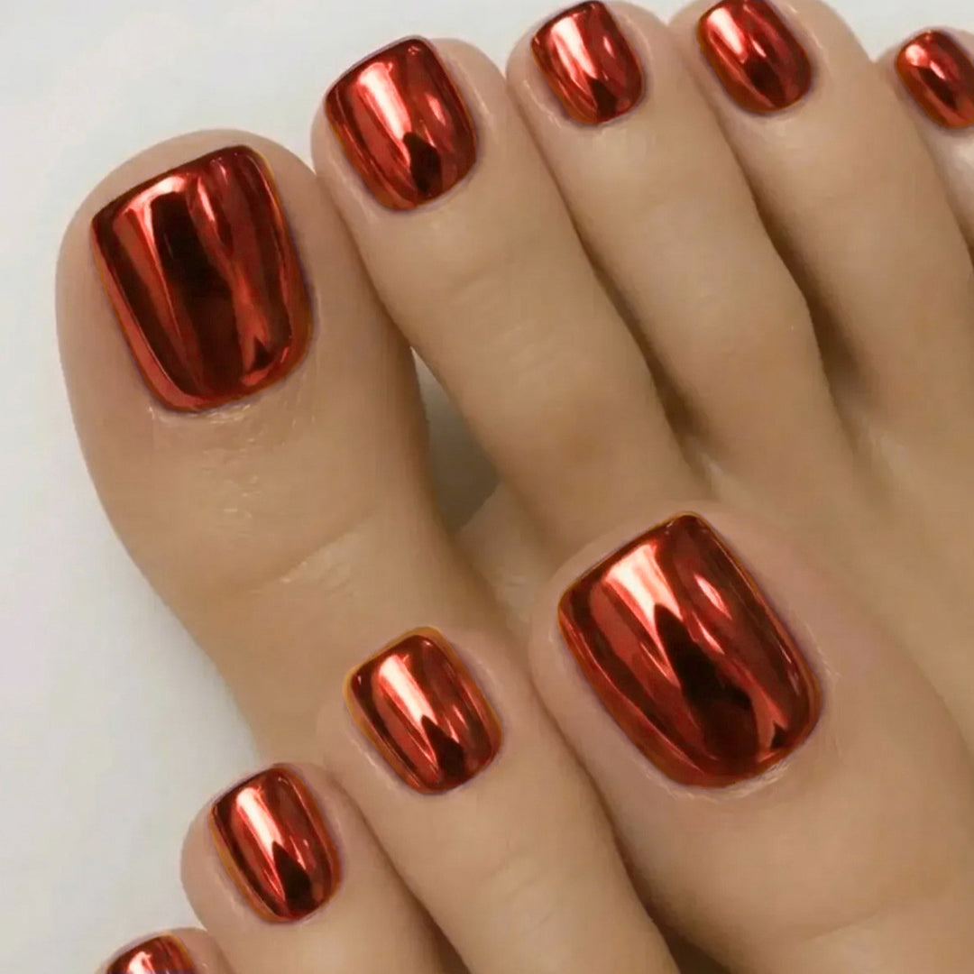 Glossy Metallic Nail Art Set Bowlift