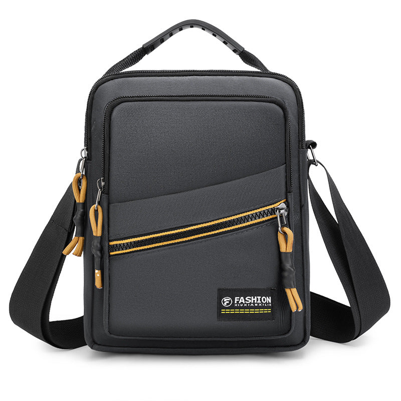 Versatile Multi-Compartment Messenger Bag Bowlift