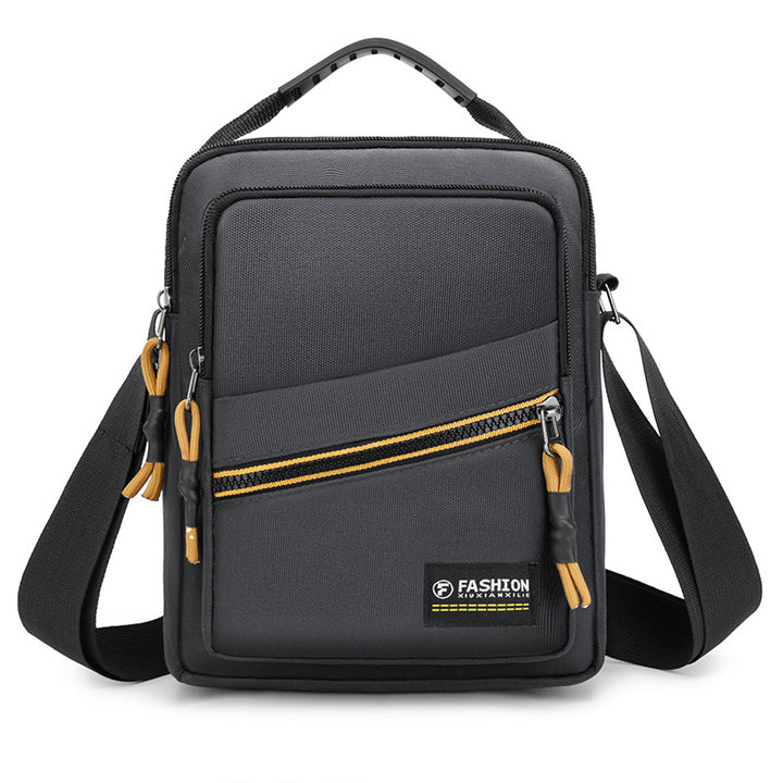 Versatile Multi-Compartment Messenger Bag Bowlift