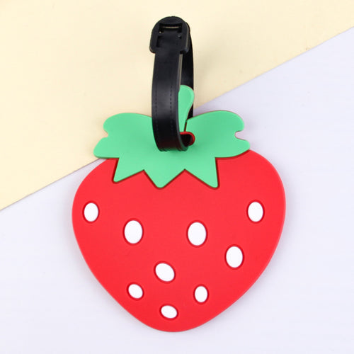 Strawberry-Themed Luggage Identifier Bowlift
