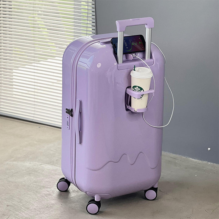 WoLightweight Hardshell Carry-On Luggage Bowlift