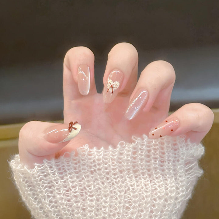 Premium Acrylic Press-On Nail Tips Bowlift