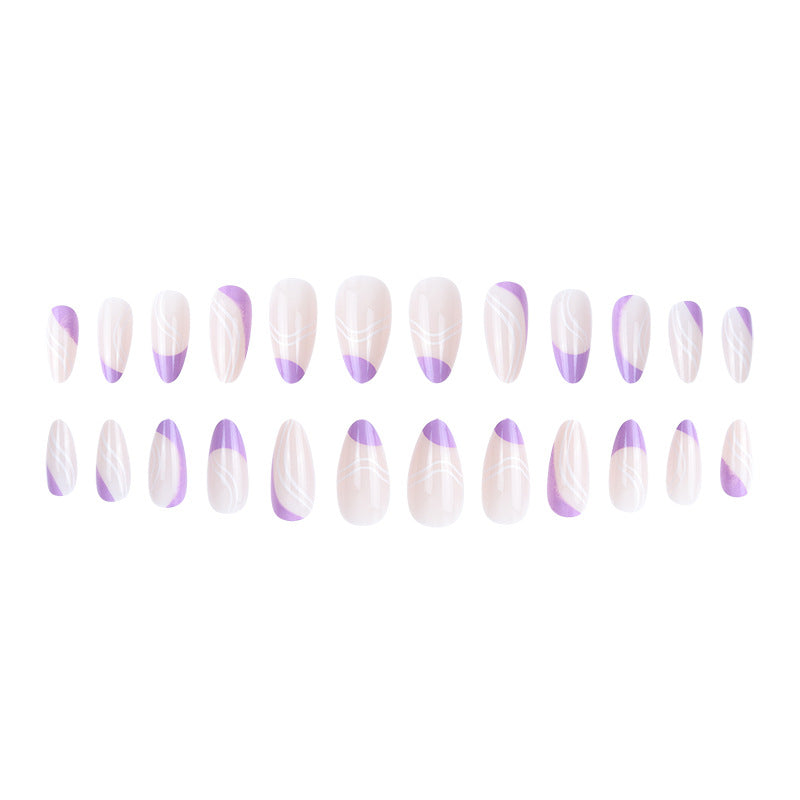 Artistic Long Stiletto Nail Extensions Bowlift