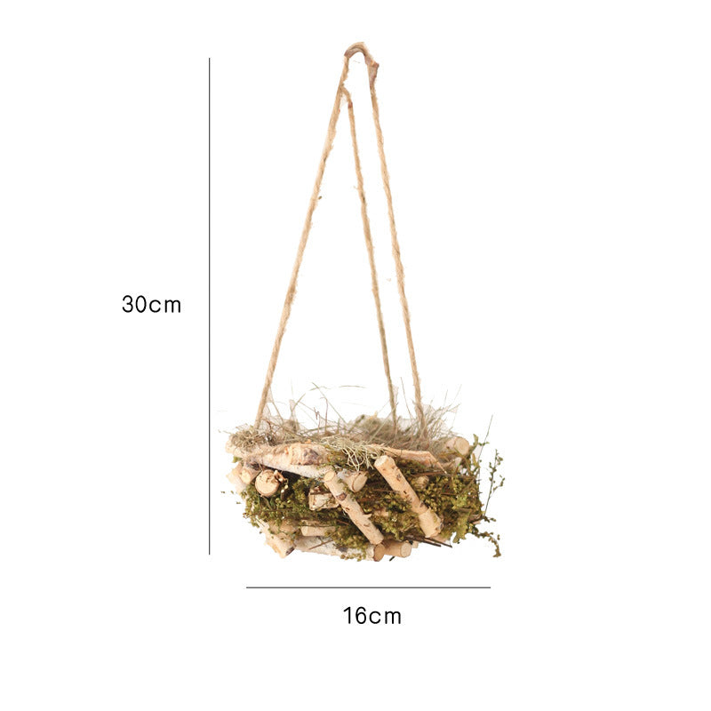 Decorative Bird's Nest Basket Bowlift