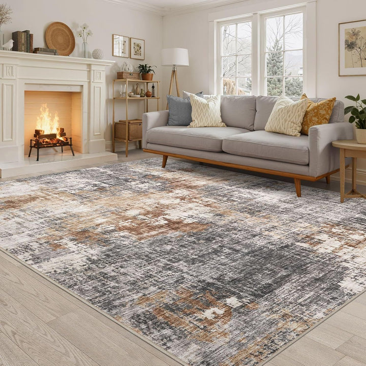 Vintage-inspired Textured Area Rug
