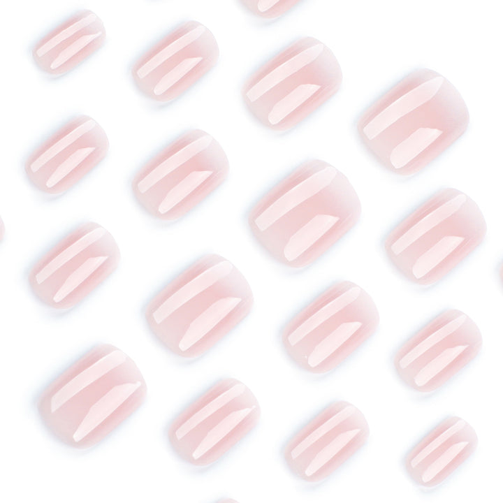 Elegant Gel Nails with Gloss Finish Bowlift