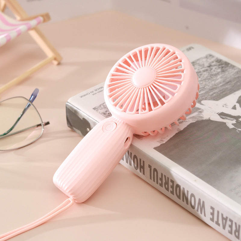 Women's Portable Mini Handheld Fan with Ergonomic Handle Bowlift