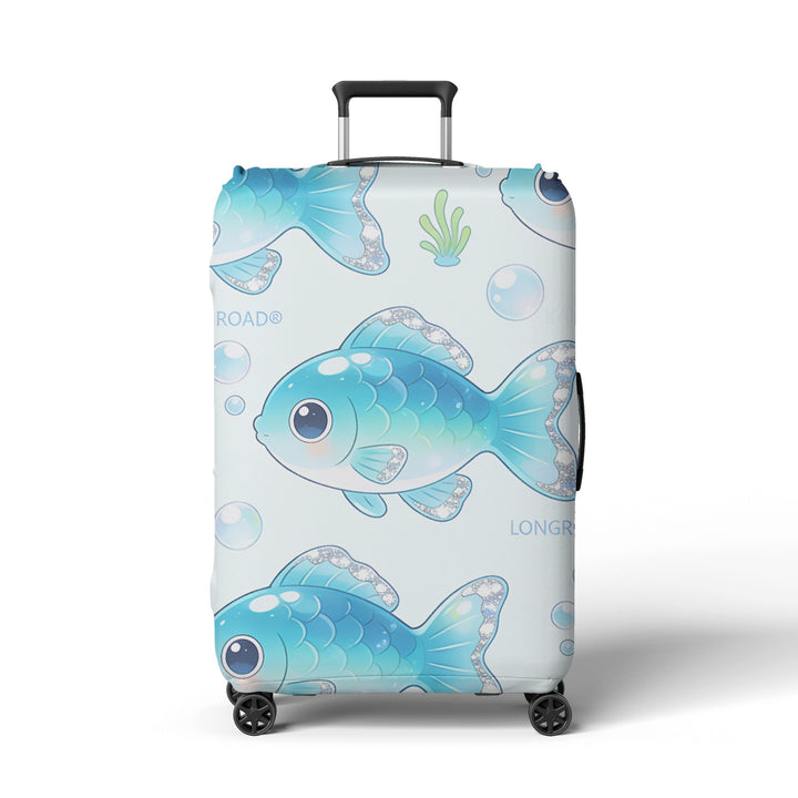 Women's luggage cover with cute Corgi design Bowlift
