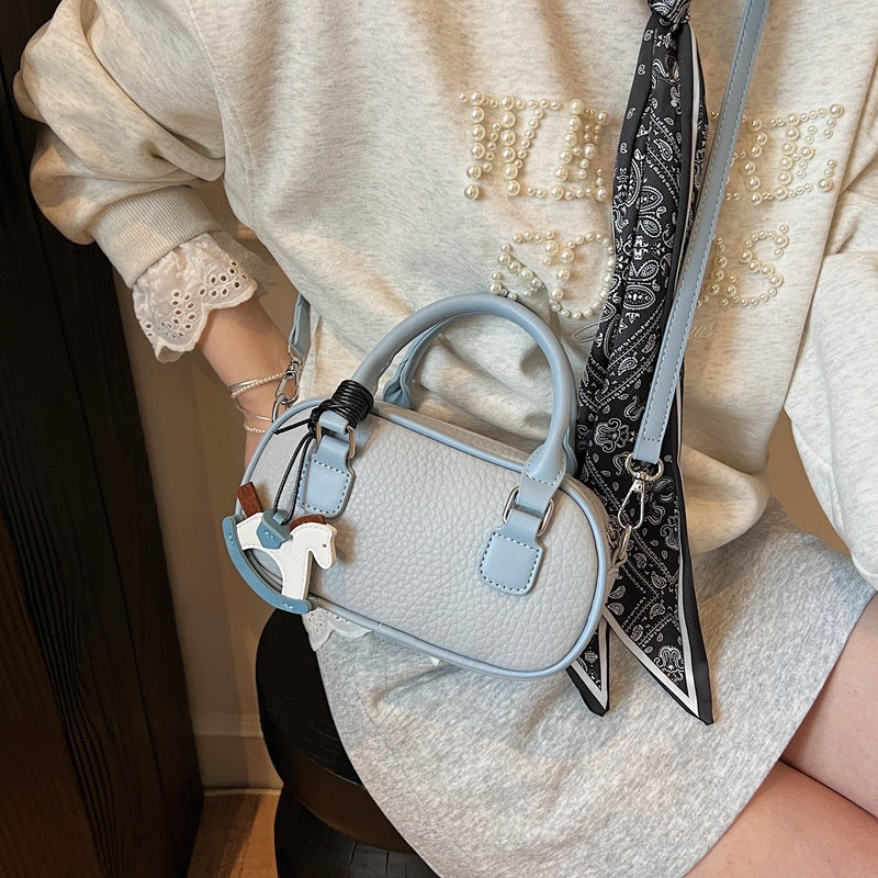 Textured Mini Handbag Bowlift