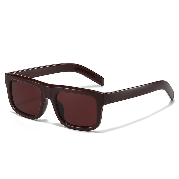 Contemporary Wide-Brim Sunglasses Bowlift