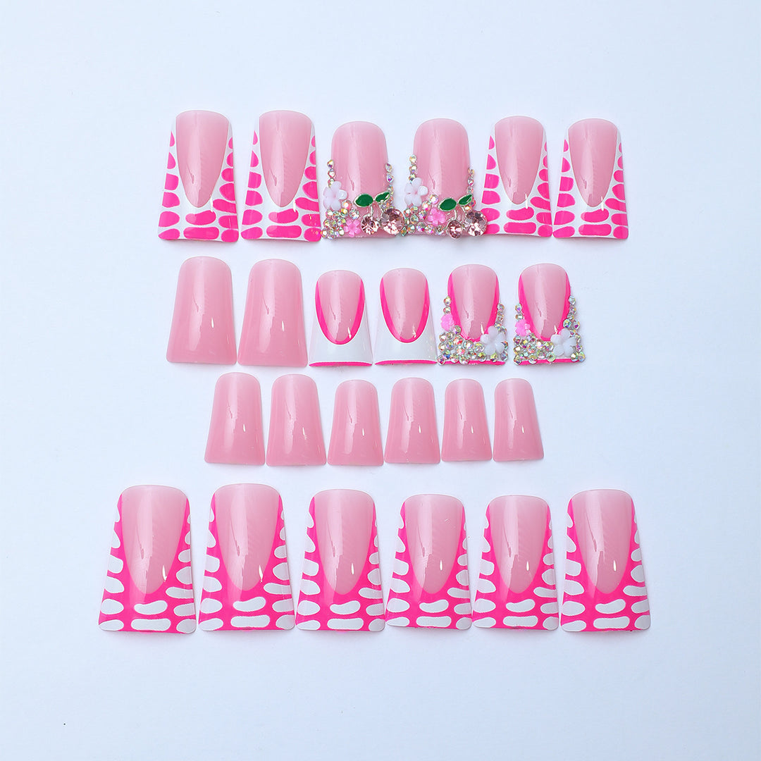 Decorative Artful Press-On Nails Bowlift