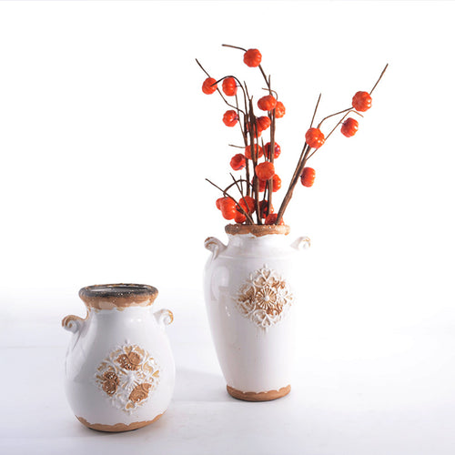 Elegant ceramic vase with decorative pattern Bowlift