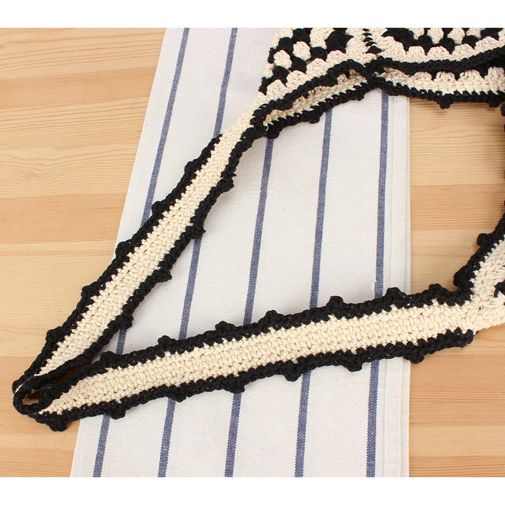 Handbag in modern crochet pattern Bowlift