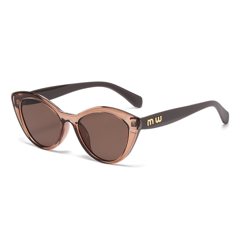 Ladies' fashionable cat-eye sunglasses with UV protection Bowlift