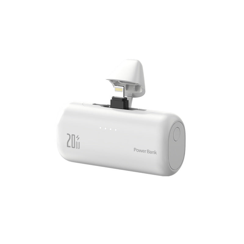 Powerbank with Integrated Charging Port and LED Status Indicator Bowlift