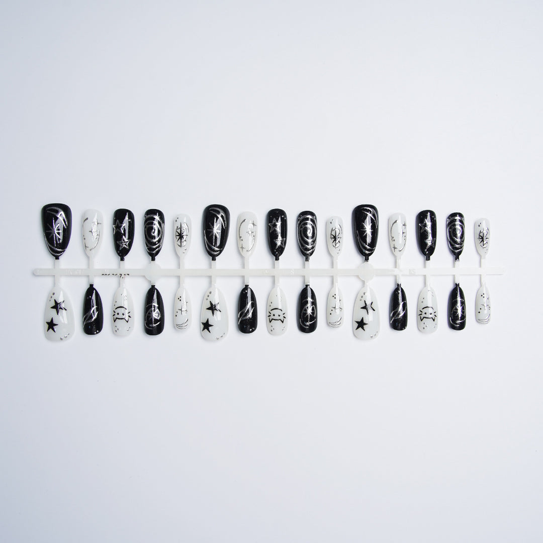 Exclusive Nail Design Set with Artistic Motifs Bowlift