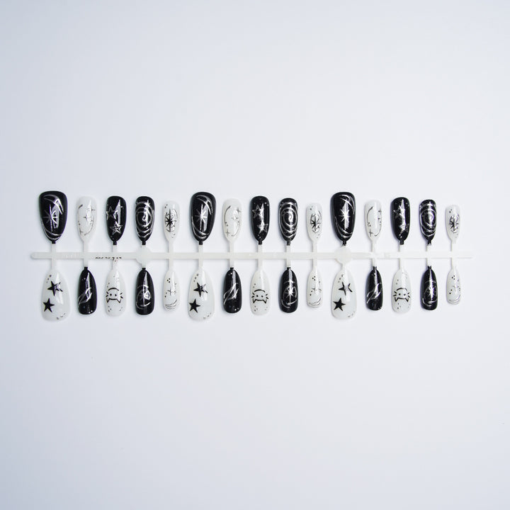 Exclusive Nail Design Set with Artistic Motifs Bowlift