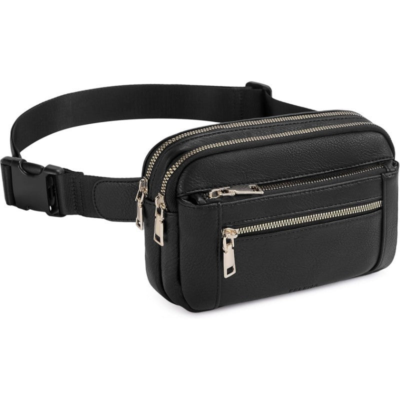 Elegant Leather Fanny Pack Bowlift