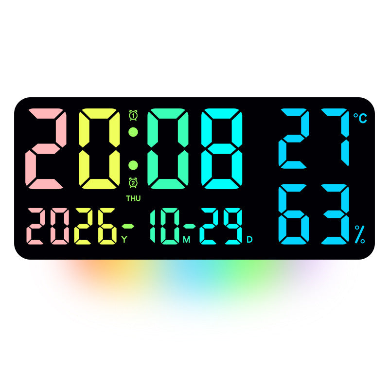 Digital multifunction alarm clock with large LED display Bowlift