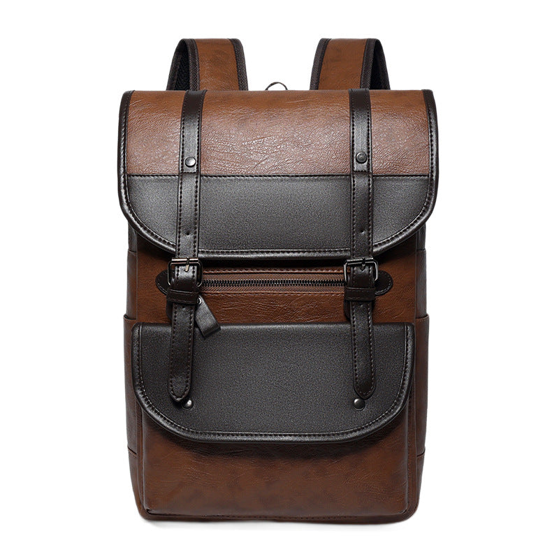 Premium Leather Laptop Backpack Bowlift
