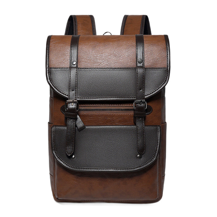 Premium Leather Laptop Backpack Bowlift