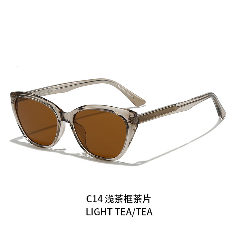 Ladies fashionable cat-eye sunglasses Bowlift