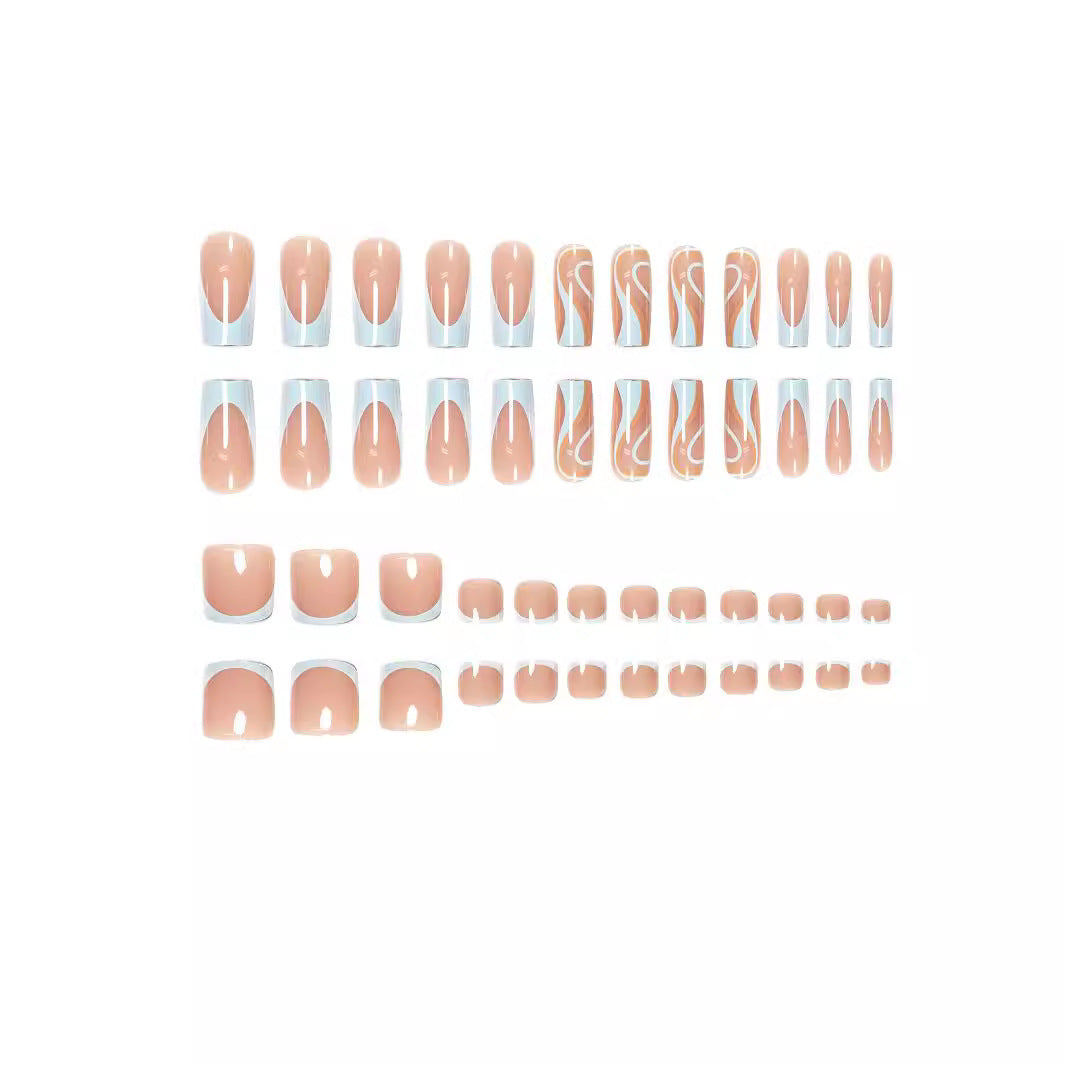 Artistic Marble Nail Art Set Bowlift