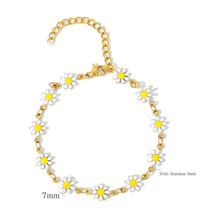 Flower Charm Bracelet Bowlift