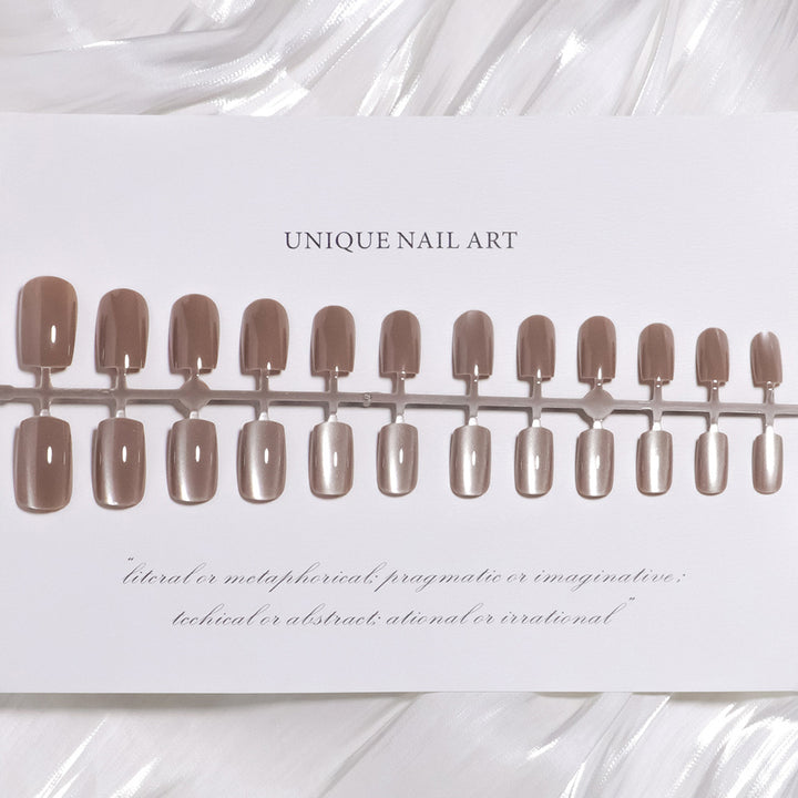 Unique Press-On Nail Art Set Bowlift