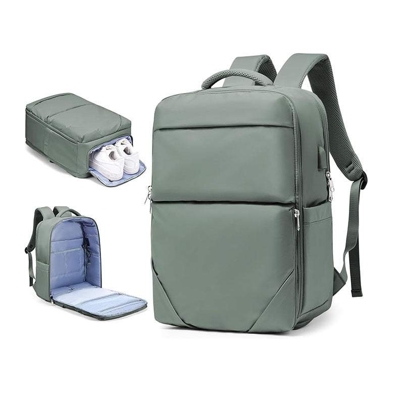 Multifunctional Backpack with Insulated Shoe Compartment Bowlift