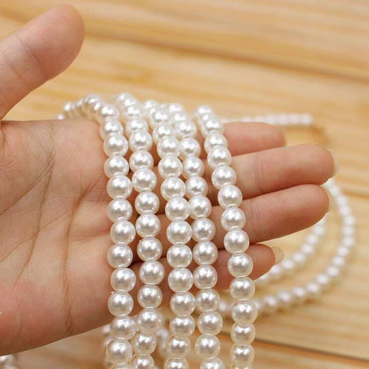 Elegant Faux Pearl Necklaces by Bowlift