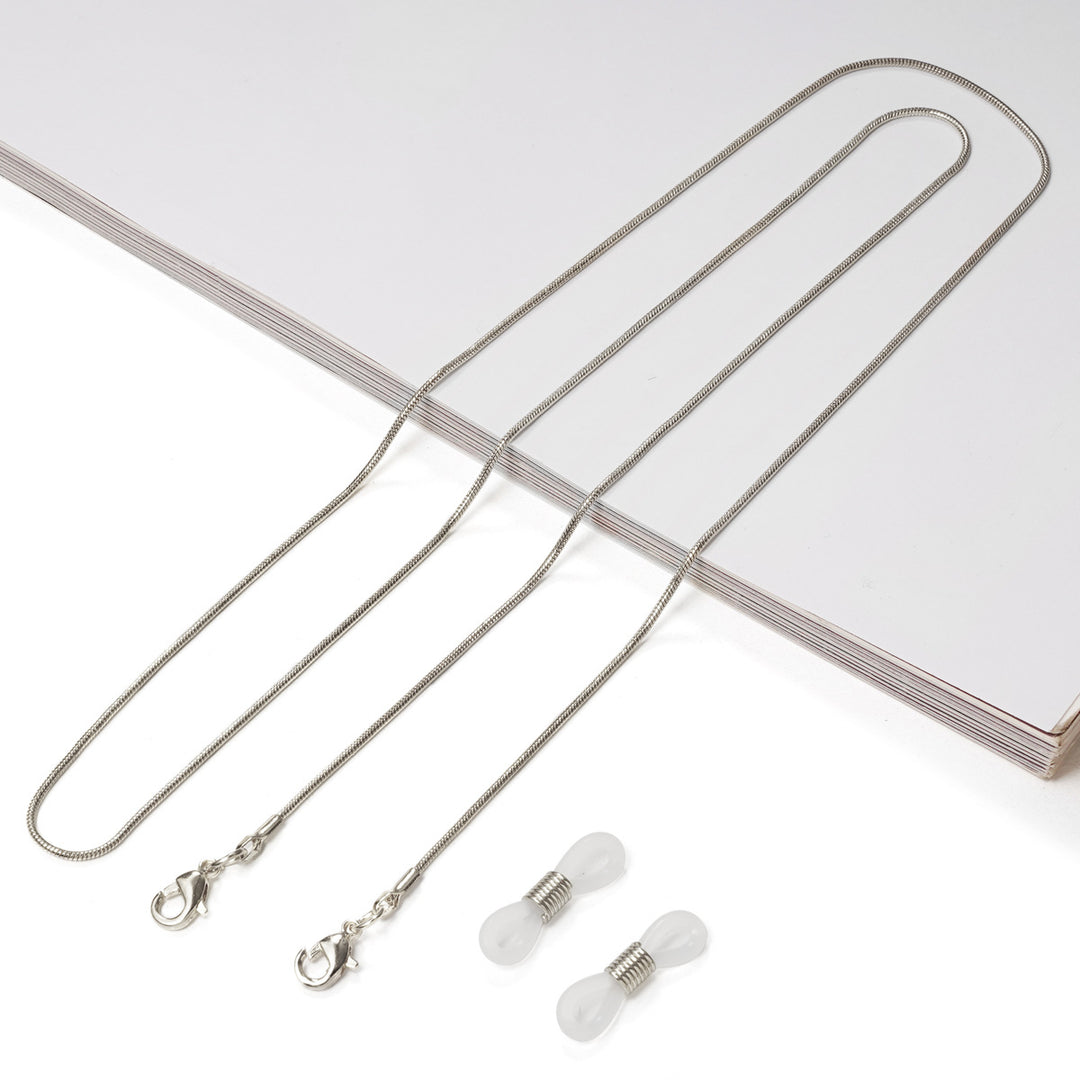 Sleek Metal Eyewear Chain Bowlift