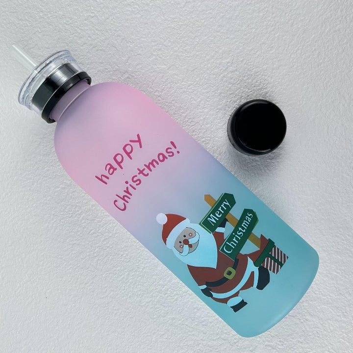 Women's creative drinking bottle with playful panda design Bowlift