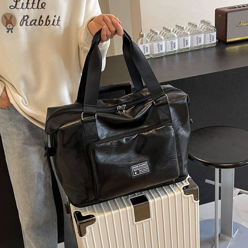 Elegant Sport Duffel Bag with Practical Outer Pocket Design Bowlift