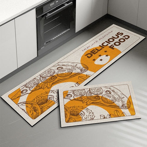 Food-Themed Kitchen Mat