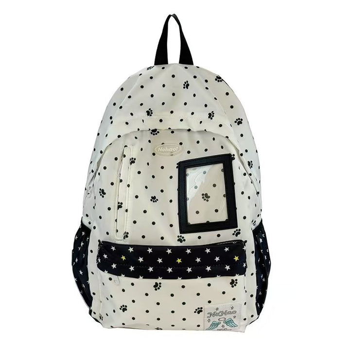 Stylish Floral Printed Backpack Bowlift